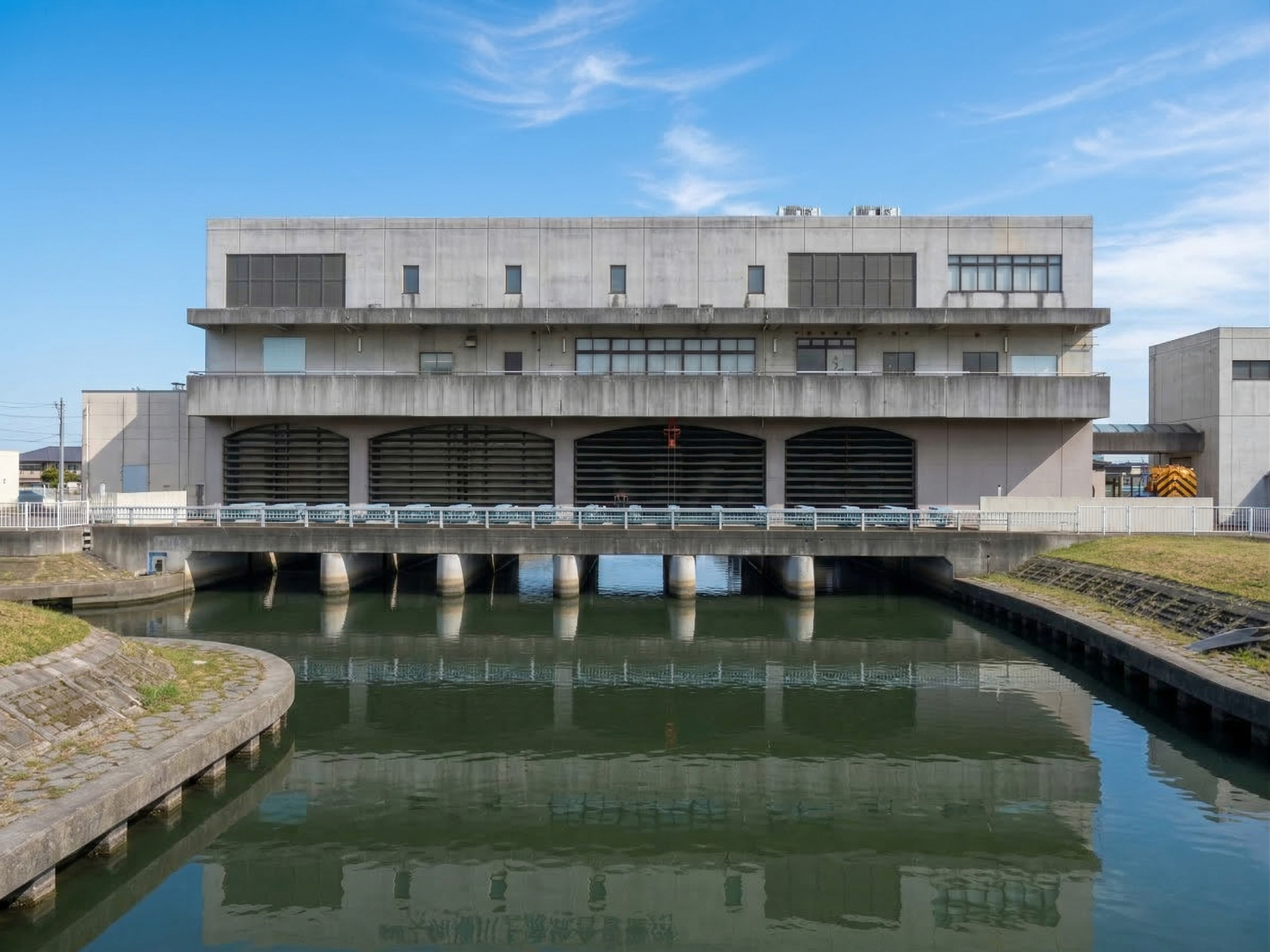 大場川上流排水機場