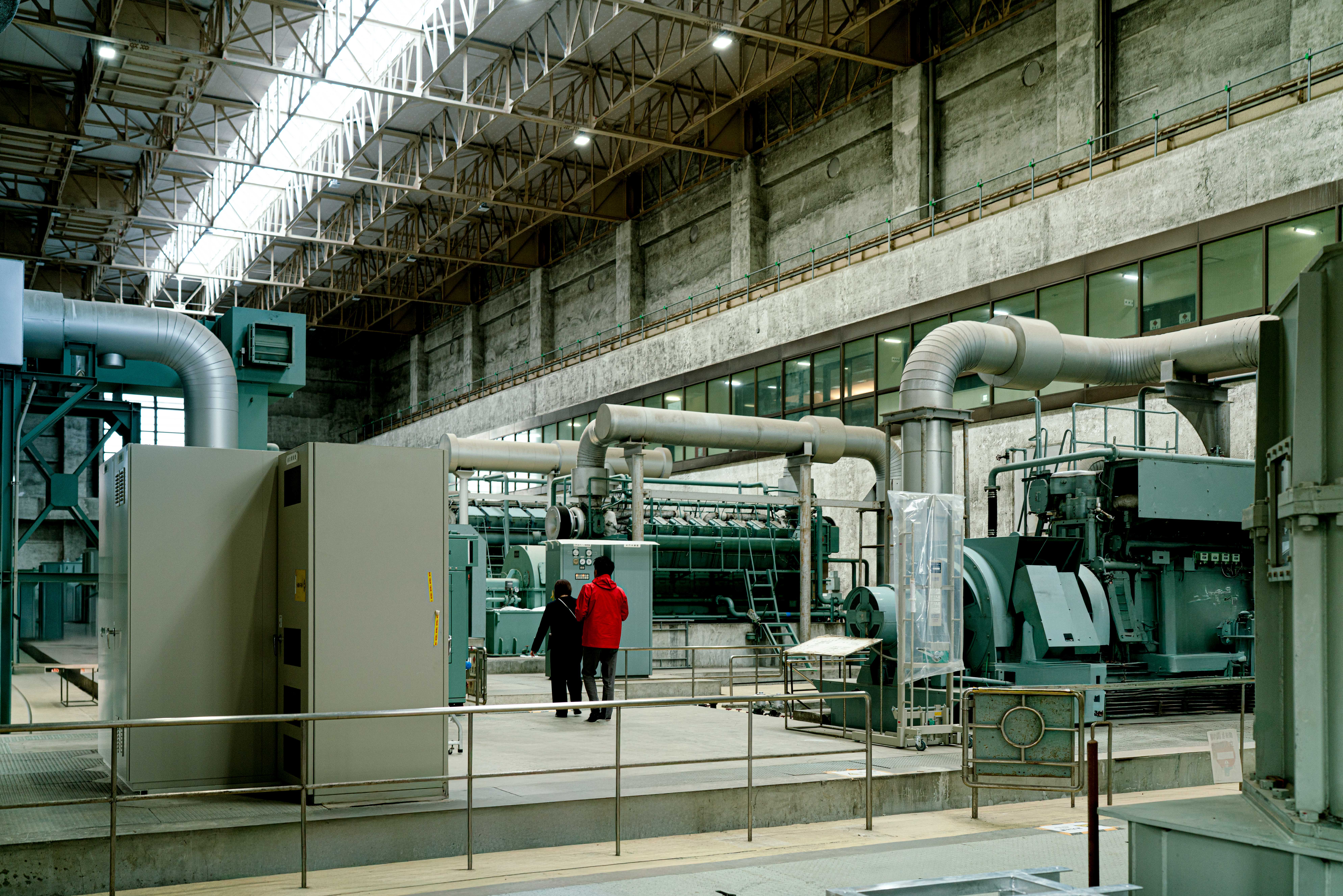 三郷排水機場 ポンプ室