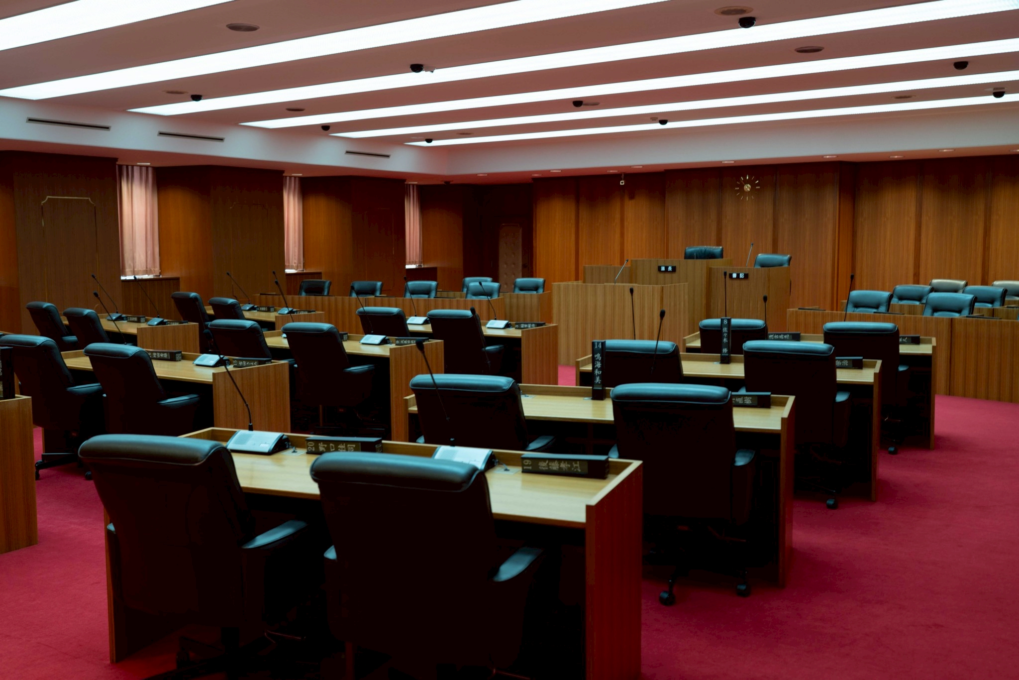 東埼玉資源環境組合の議場